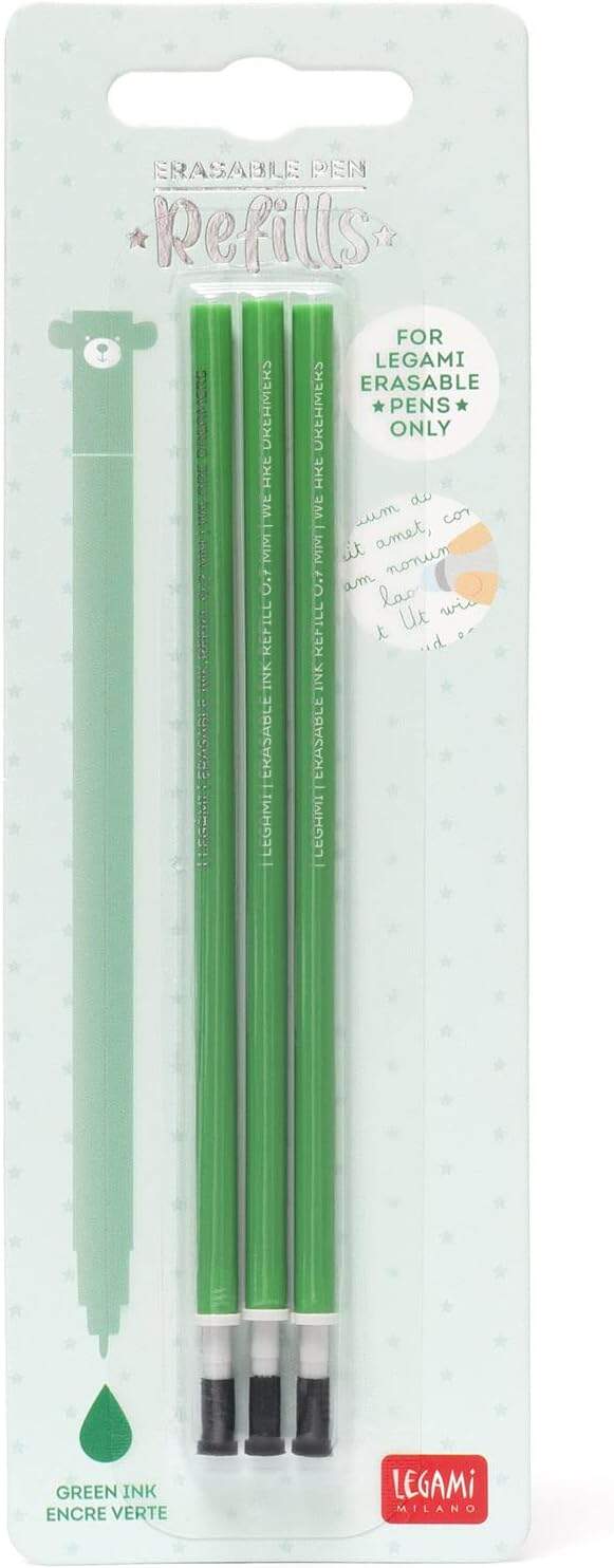 Ersatzminen für löschbaren Gelstift in 3 Farben im 4-er Set - Onlineshop