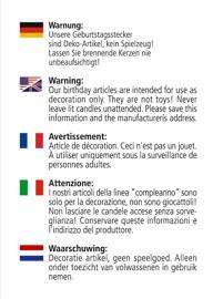 Geburtstag rundum