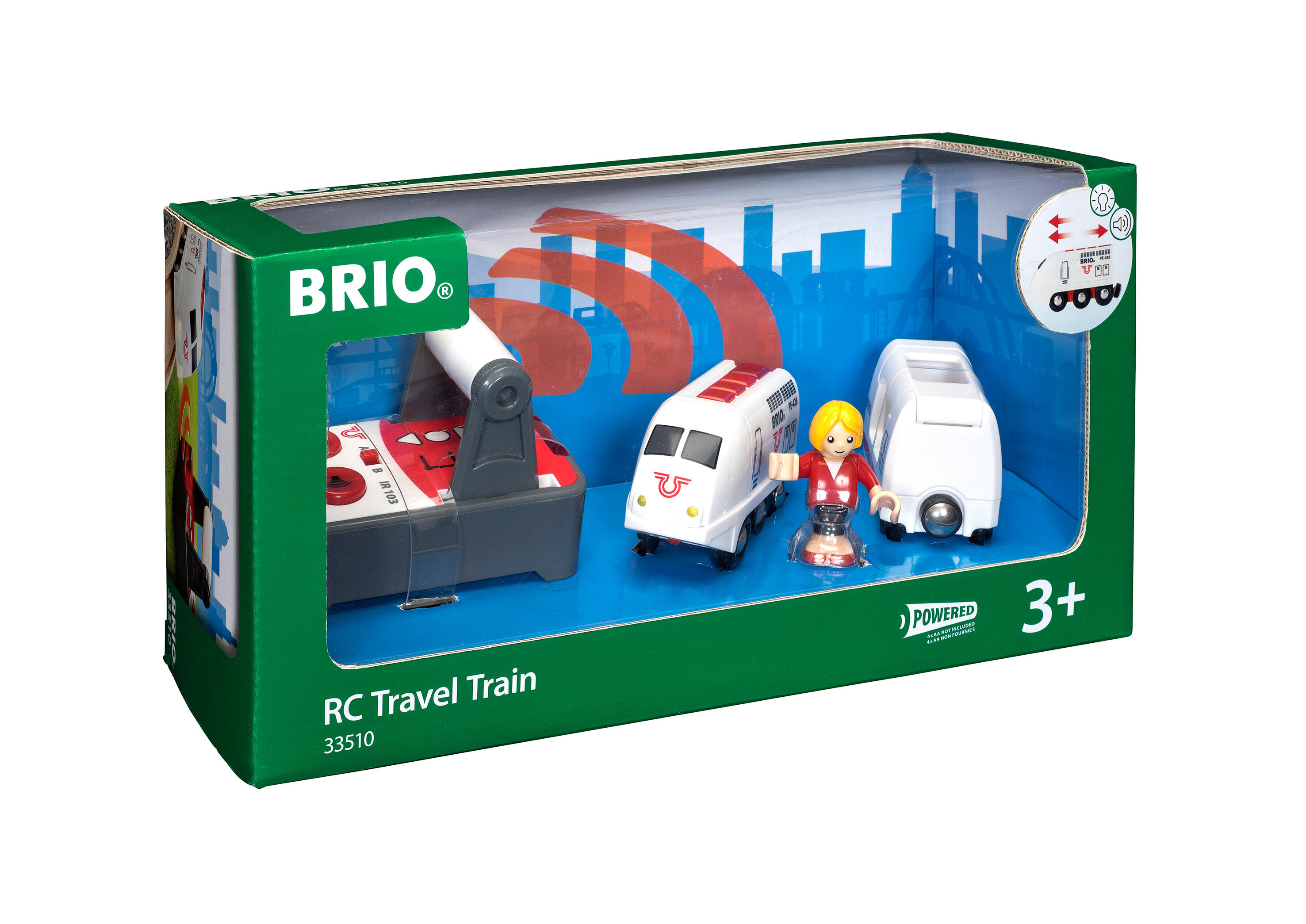 BRIO リモートコントロールトラベルトレイン 33510 (x2) 息苦しかっ