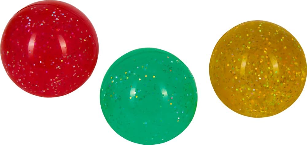 Coppenrath - Flummi Glitzer 3fach sort, Bunte Geschenke