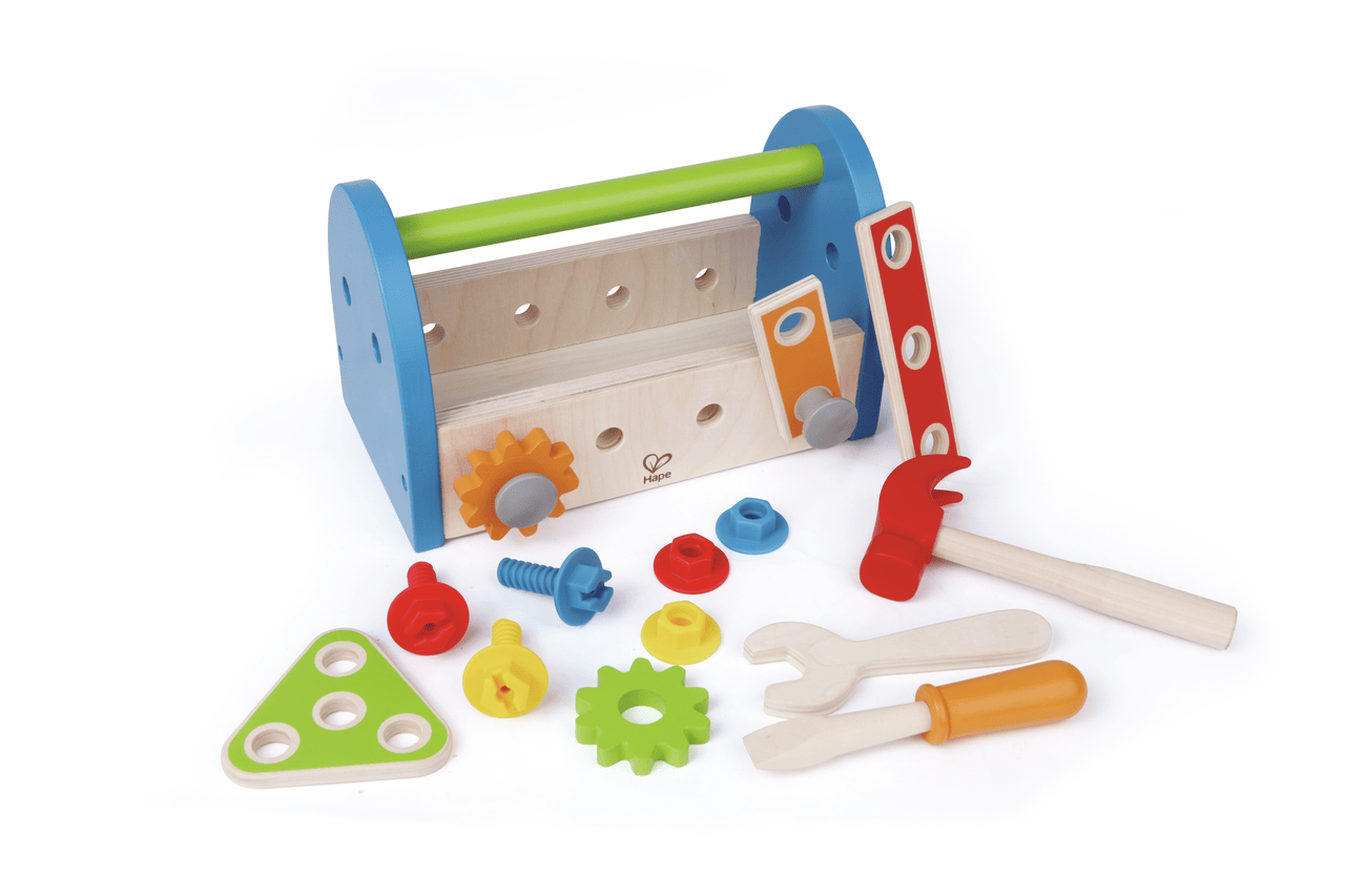 Hape Unisex Baby Mehrfarbig Werkzeugkasten Aus Holz - Image 10