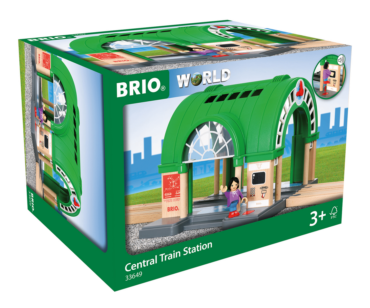 BRIO 63364900 Gr. Hauptbahnhof m. Ticketaut. - Image 8