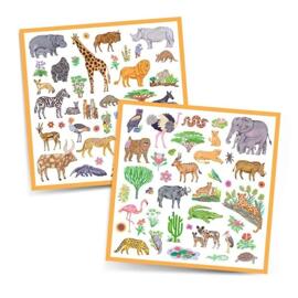 Mal-, Sticker- & Bastelhefte Tattoos & Sticker FANTASIE4KIDS / DJECO
