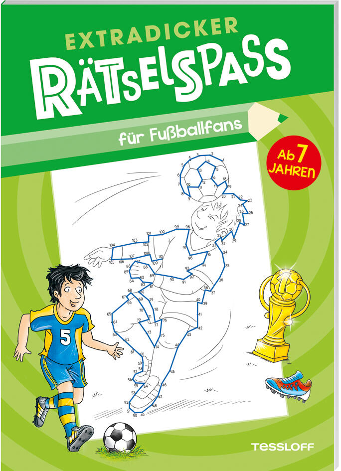 Tessloff Verlag - Extradicker Rätselspaß für Fußballfans