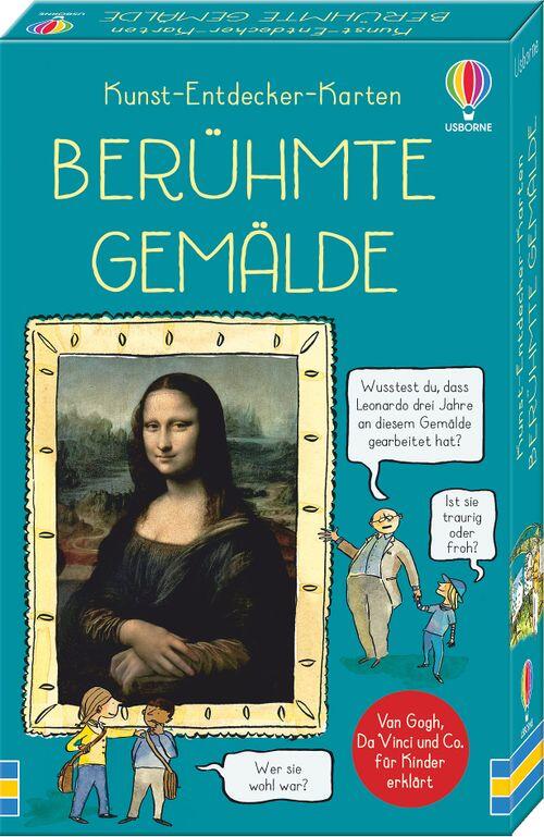 Usborne Verlag - Kunst-Entdecker-Karten: Berühmte Gemälde