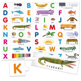 Puzzles für Kinder bis 6 Jahre Mal-, Sticker- & Bastelhefte HEADU