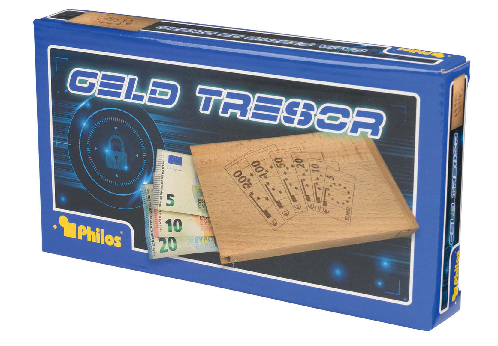 Philos Braun Geld-Tresor (Deutsch, Englisch, Französisch, 2 - 6 Spieler) - Image 6