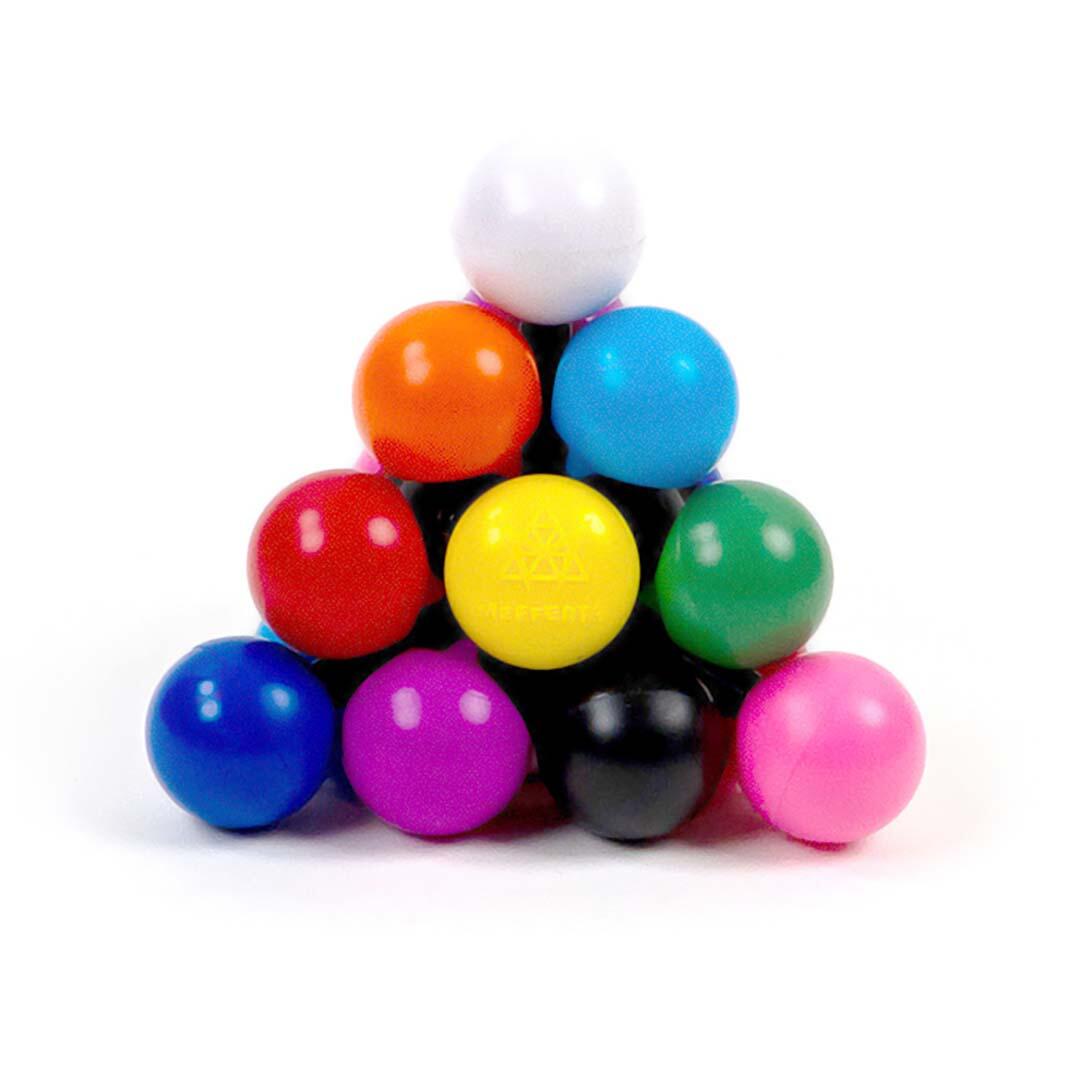 Mefferts Best - Mefferts Pyraminx Marble, Logiktrainer 10 Farben