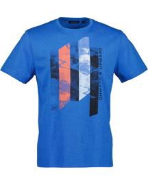 Rundhals-T-Shirts blue seven