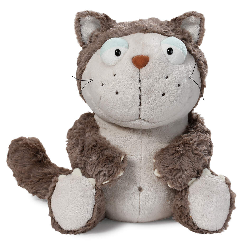 Nici 39025 Crazy Cats orange Katze Hungry ca 25cm Plüsch Kuscheltier 