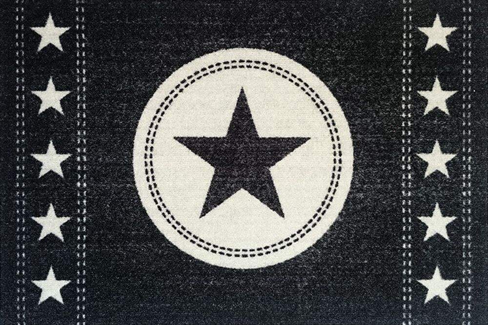 Rockbites-Mat "Jeans Stars" Black türmatte Mats 100954 no 90 