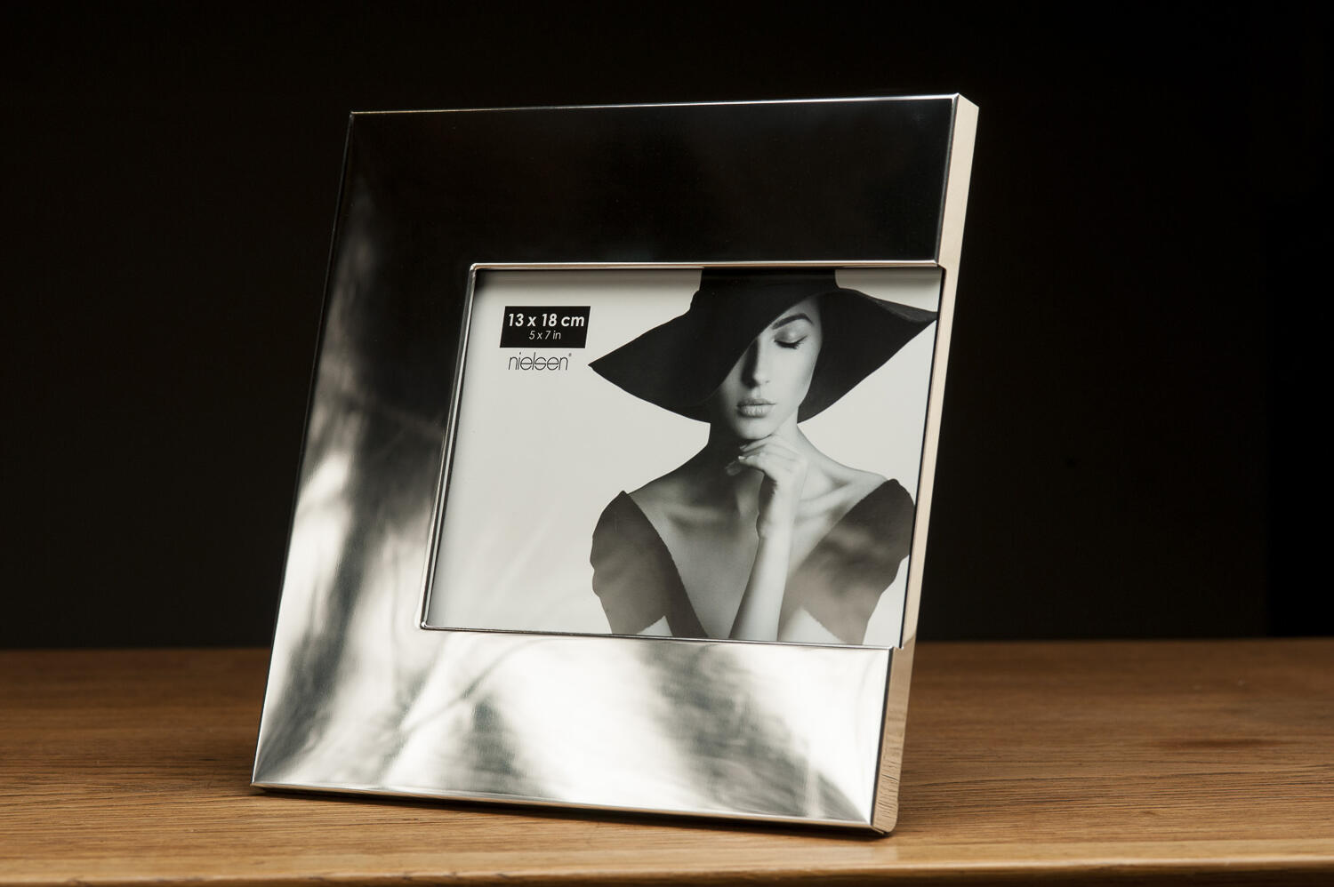 Nielsen Nielsen Design Bilderrahmen Silber Glanz 13x18 Querformat Sarstedter Online