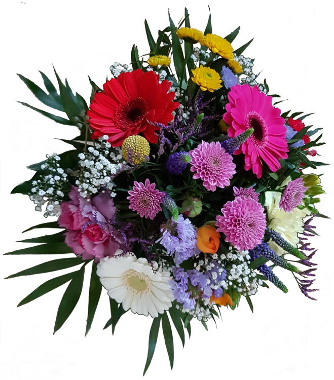 Flora Trans Bunter Blumenstrauss Blumenstrauss Der Jahreszeit Online Marktplatz Halle Saale