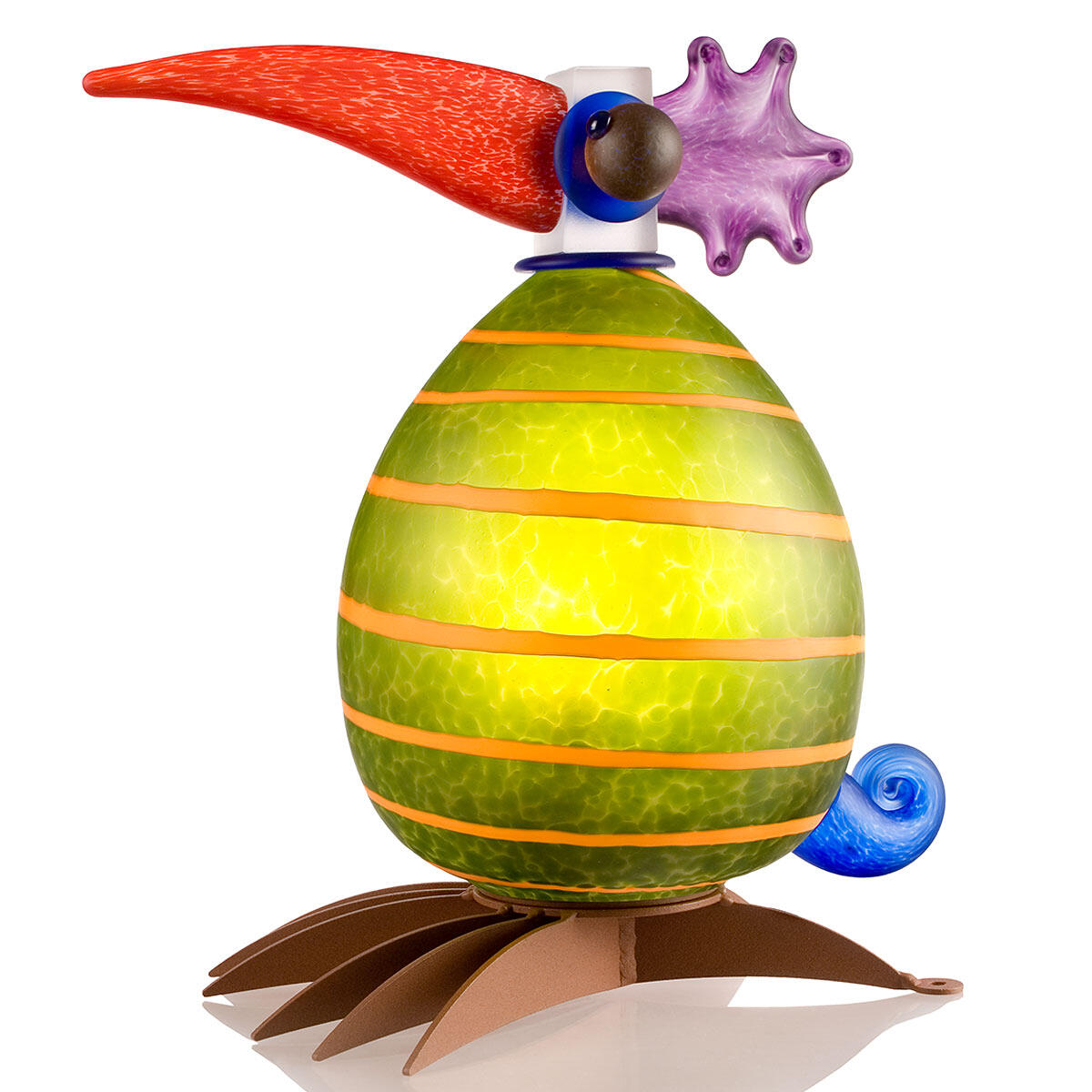 Glasstudio Borowski Fat Gonzo Aussenojekt Glas Beleuchtet Atalanda