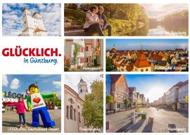 Geschenkanlässe Günzburg Postkarten Glücklich. In Günzburg.