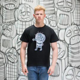 Handmade Kunst & Unterhaltung Rundhals-T-Shirts Die Kleinen Leiden