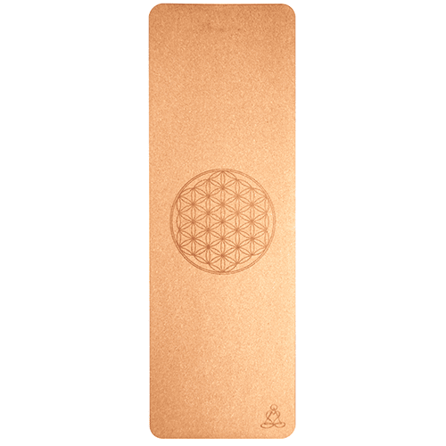 Berk - Yogamat Cork Flower of Life 6mm