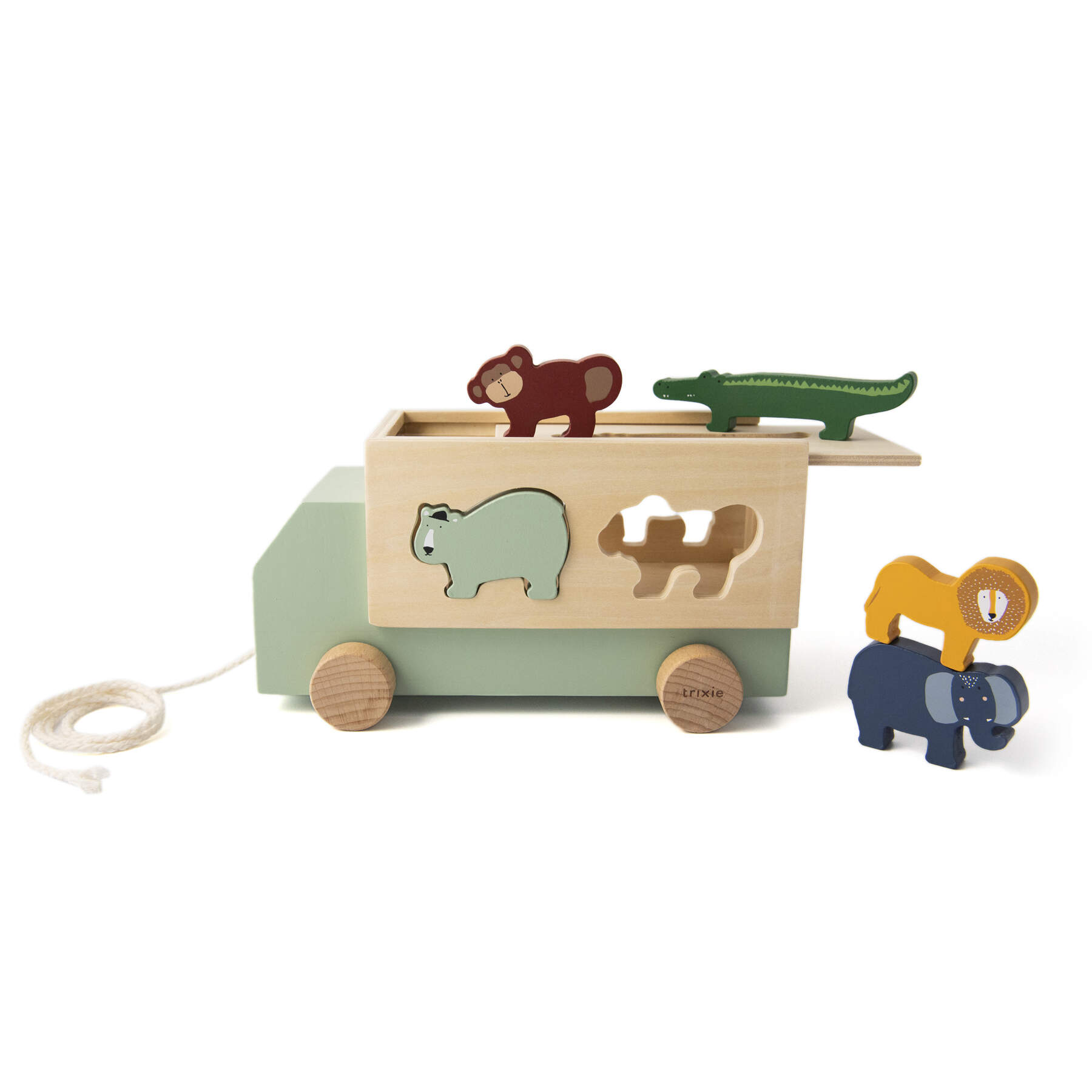 Trixie Boite Puzzle Camion Jouet A Dessiner Jeu Letzshop