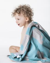 Couvertures Accessoires pour lits de bébé et d'enfant Couvertures d'emmaillotage et couvertures pour bébés Nuvola Baby