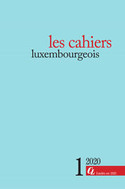Belletristik Cahiers luxembourgeois Luxembourg