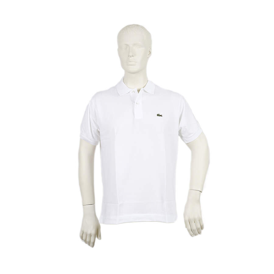 polo lacoste blanc