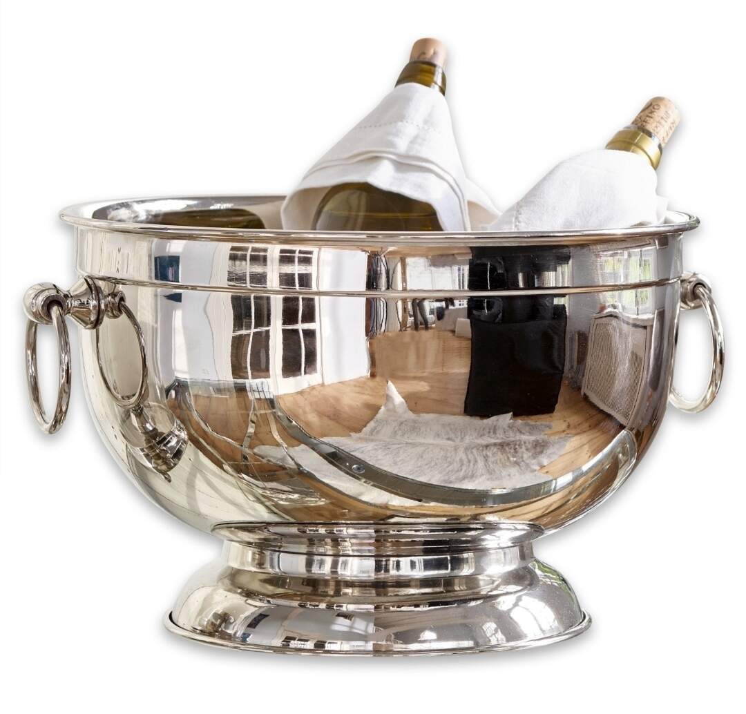 Sektkühler Champagner silber glänzend | Letzshop