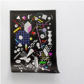 Poster & Bildende Kunst Spielzeuge zum Malen & Zeichnen ROCK & PEBBLE