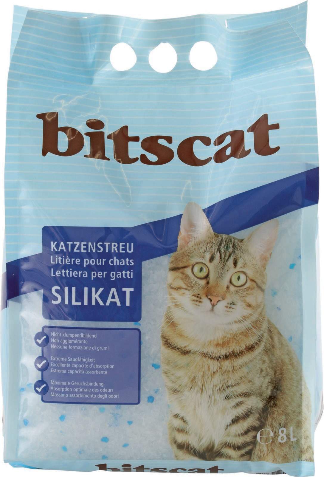Bitscat Litiere Pour Chat Silicat Bitscat 8l Letzshop
