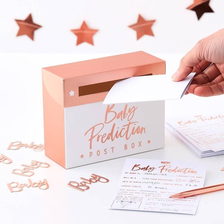 Ginger Ray Boite De Pronostics Baby Shower Letzshop Ginger Ray Boite De Pronostics Baby Shower Letzshop