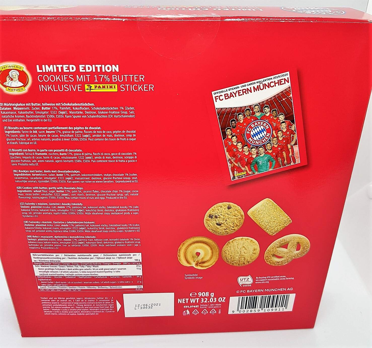 Promoshop Promo Der Woche Sammler Dose Fc Bayern Letzshop