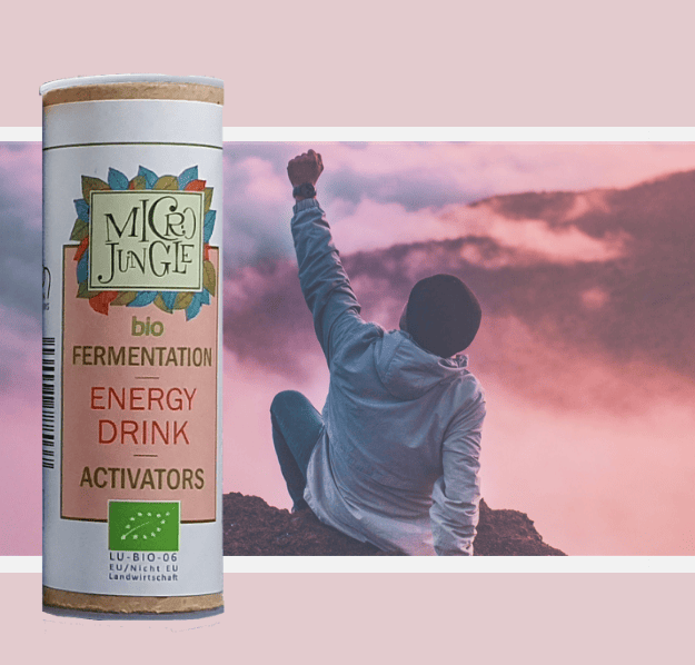 Sportgetränke & Energy Drinks Starterkulturen Vitamine & Nahrungsergänzungsmittel Microjungle