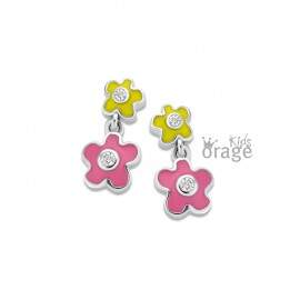 Orage Kids Boucles D Oreilles Pendantes Orage Kids Fleur Letzshop