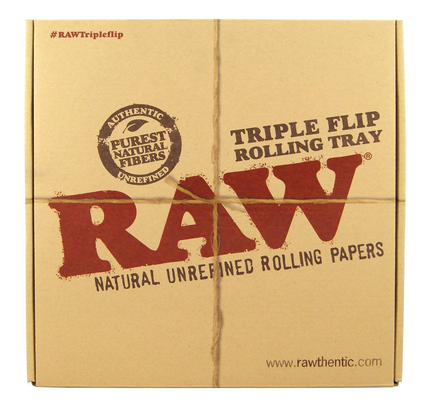 Cbd Lux Raw Triple Flip Rolling Tray Stoner Box Bambus Letzshop