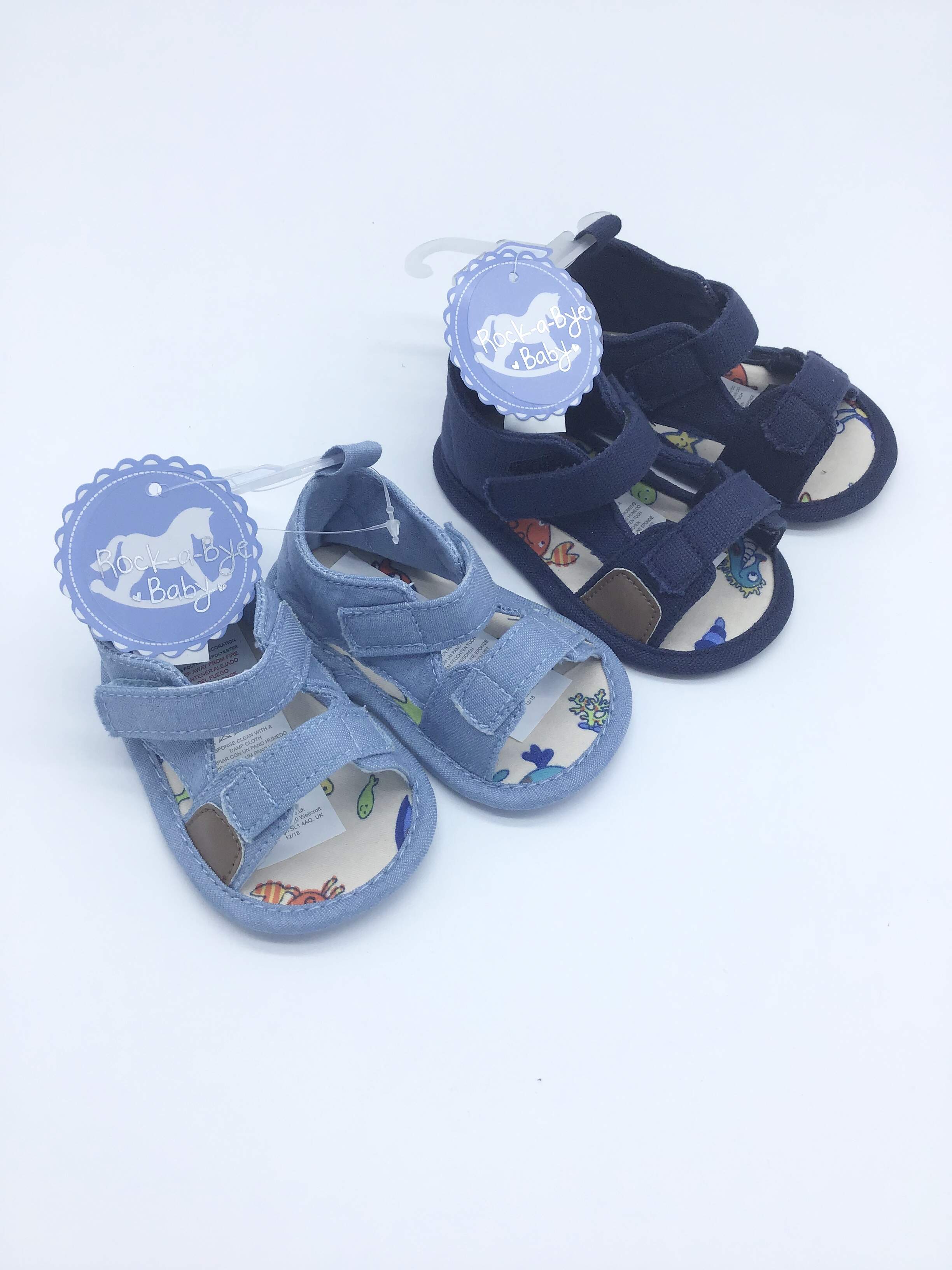 Rock A Baby Chaussure Nu Pied Bebe Couche Bleu Clair Luxembourg