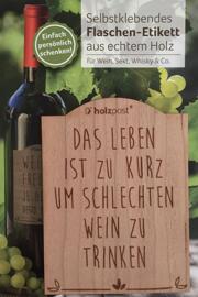 Étiquettes pour aliments et boissons Holzpost