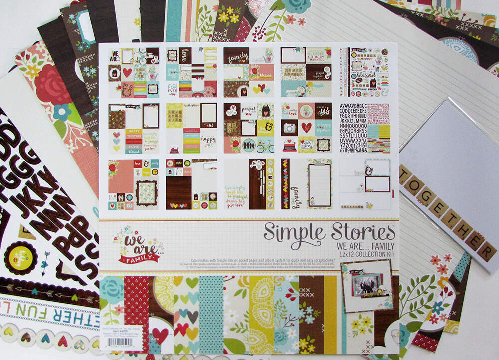 Papier cartonné et papier pour scrapbooking Simple Stories