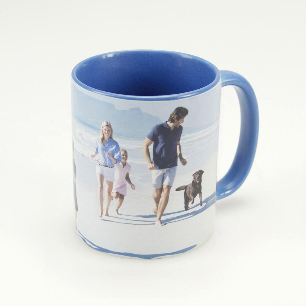 Contento Farbige Fototasse Mit Panoramadruck Blau O Letzshop