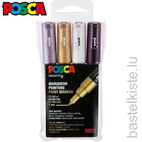 Posca Posca Acryl Farbmarker 4er Set Pc1mc O 1 0 Mm Letzshop Posca Posca Acryl Farbmarker 4er Set Pc1mc O 1 0 Mm Letzshop