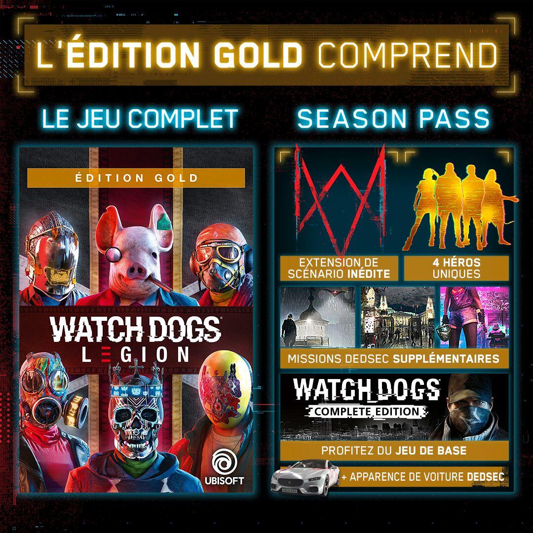 Playstation 4 Watch Dogs Legion Gold Edition Ps4 Letzshop