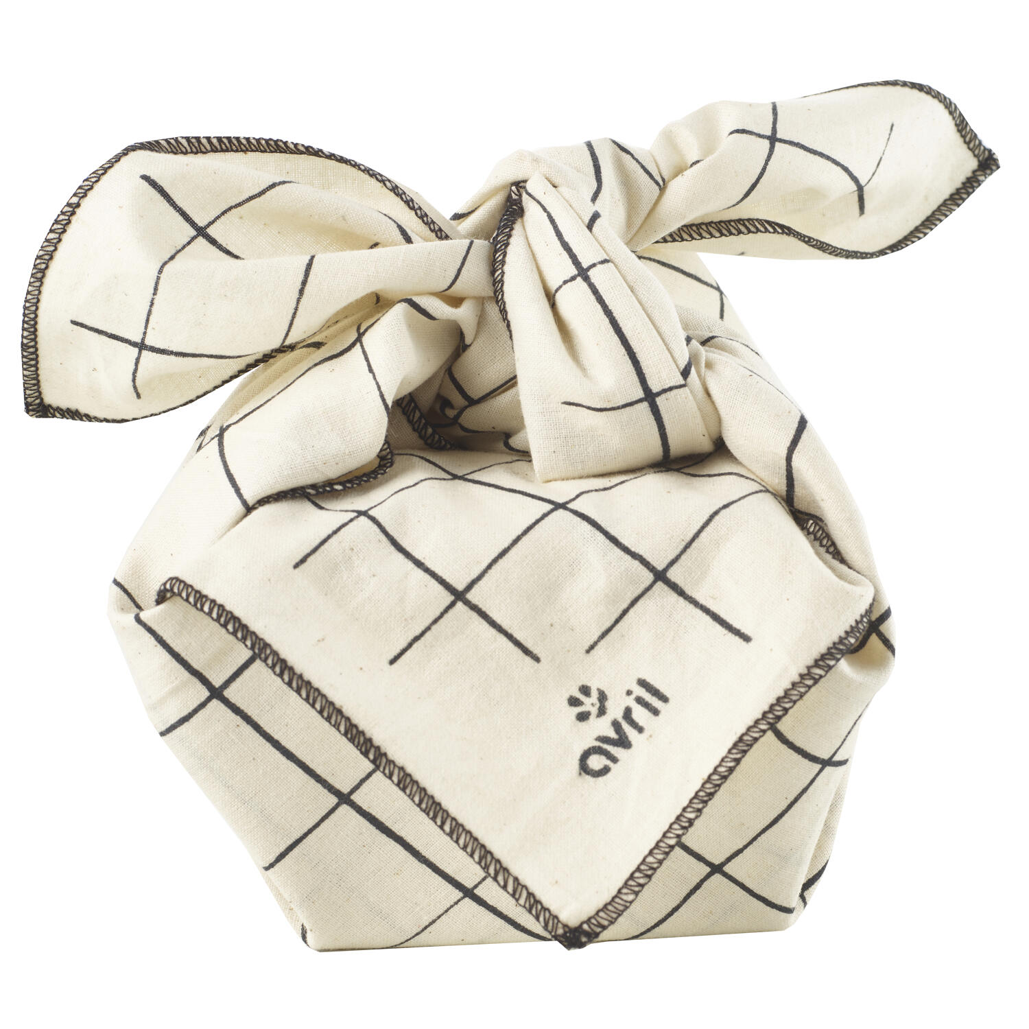 Avril Furoshiki Carreaux En Coton Bio 52 Cm X 52 Cm Letzshop Avril Furoshiki Carreaux En Coton Bio 52 Cm X 52 Cm Letzshop