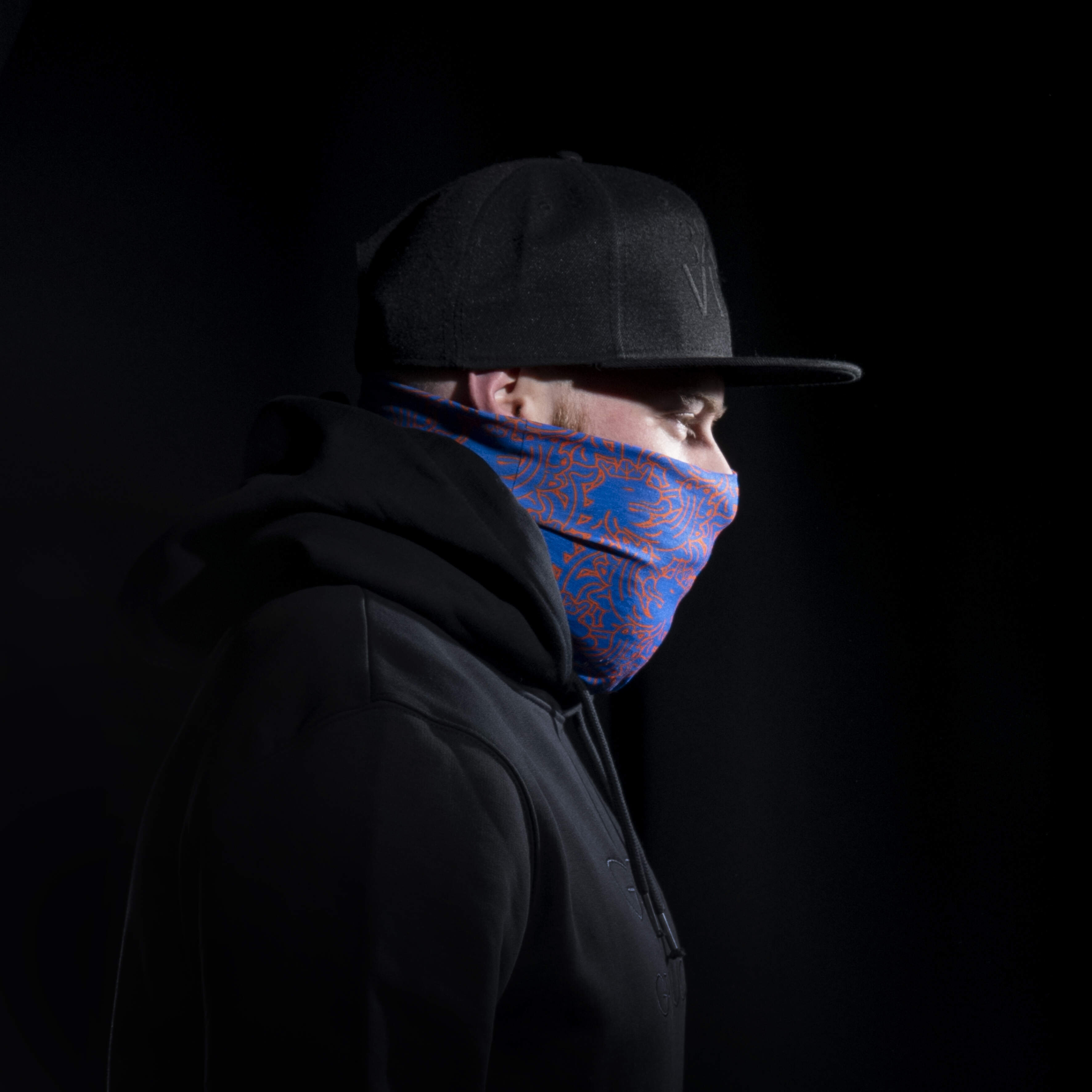 BANDANA LEIW ORANGE & BLEU