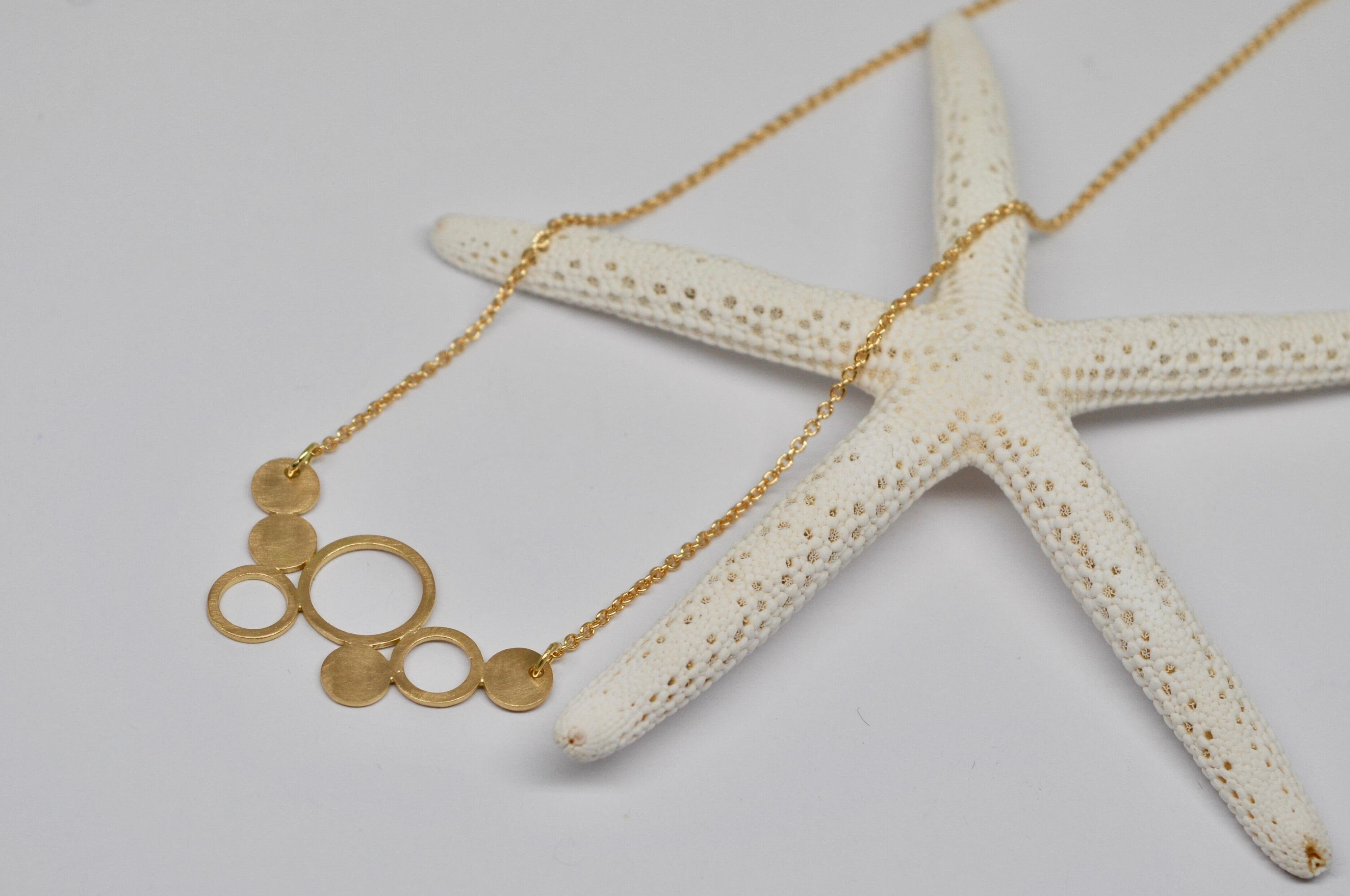 Chaîne "bulle" en or jaune 18 carats