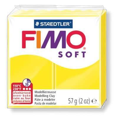 Fimo Soft 16 sonnengelb ofenhärtende Modelliermasse 57g 3,42€/100g 