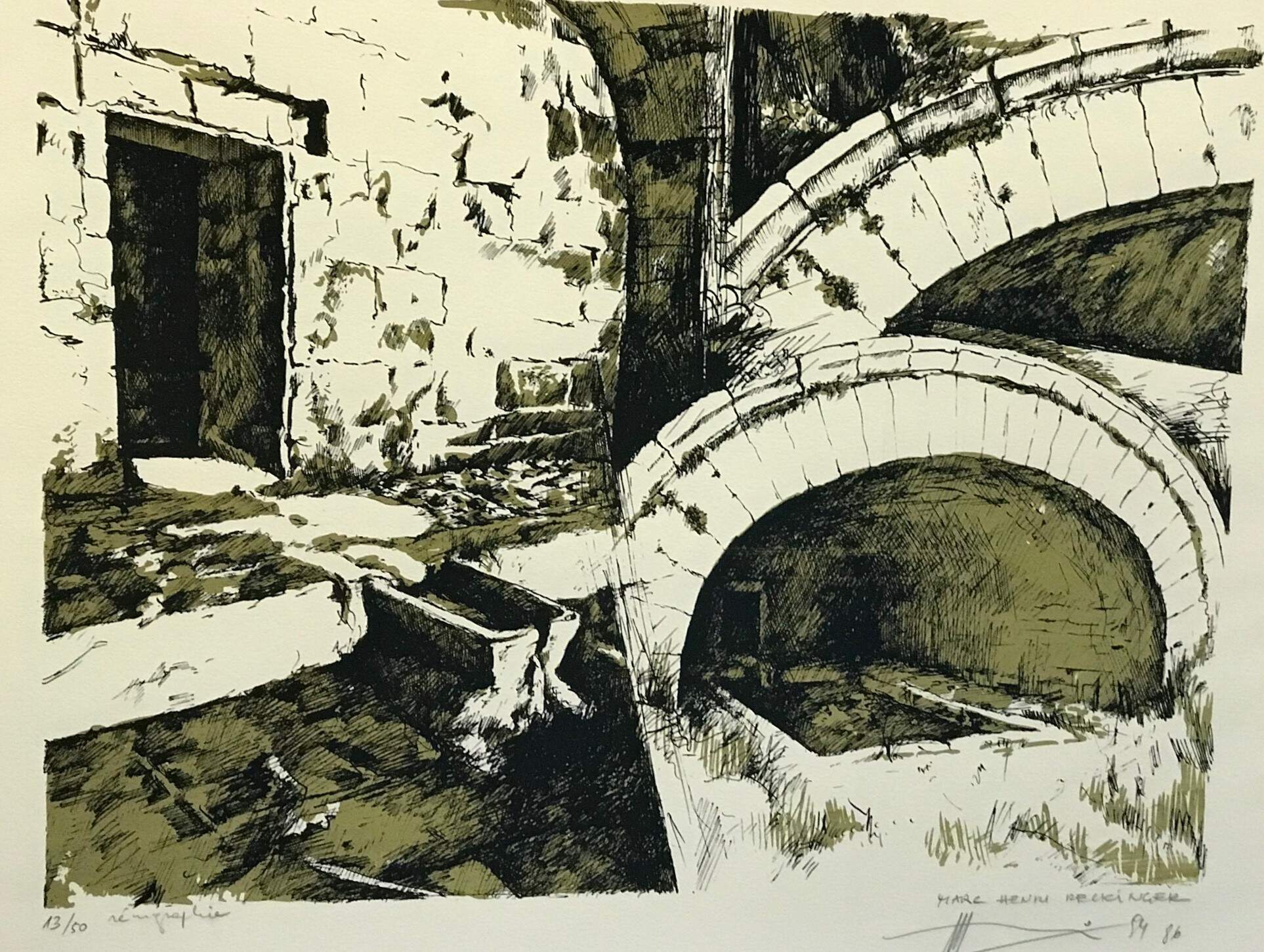 Luxemburgische Künstler Marc Henri Reckinger