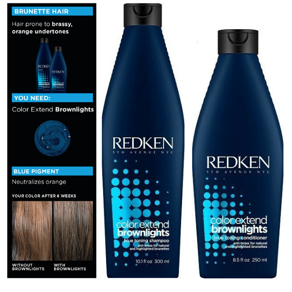 pix Redken Color Extend Brownlights Shampoo And Conditioner redken color extend brownlights letzshop