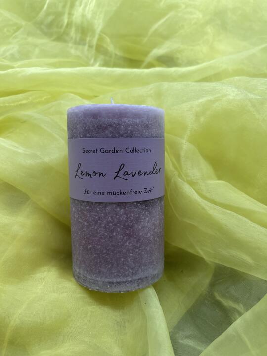 Lemon Lavendel Kerze