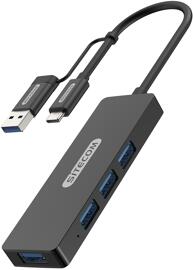USB- & FireWire-Hubs Sitecom