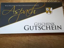 Wein Gutscheine Weingärtnergenossenschaft Aspach eG