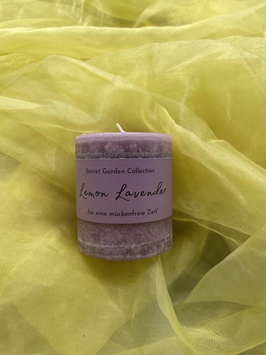 Lemon Lavendel Kerze klein