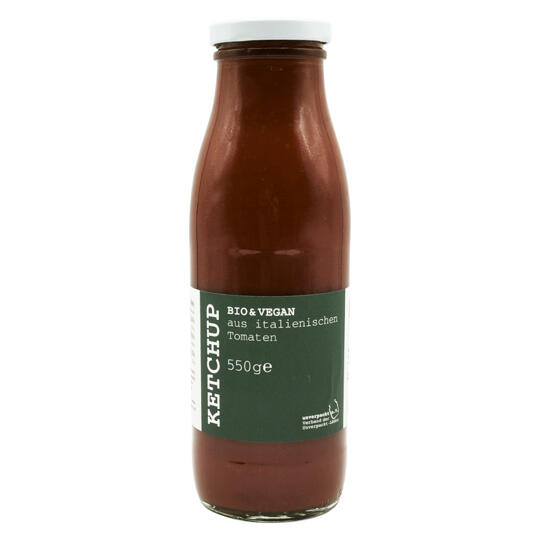Ketchup vegan & co2-neutral 550g Pfandflasche